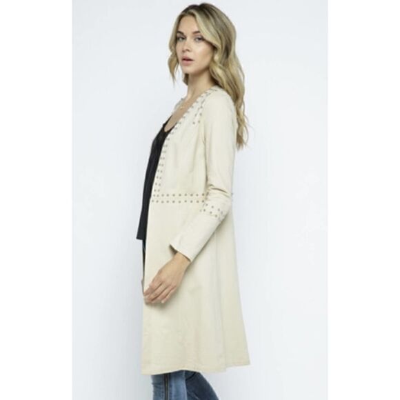Vocal Long Sleeve Jacket W/ Studs SM NWT - Picture 1 of 5